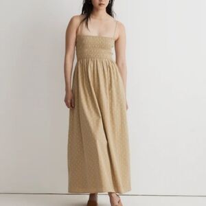 Madwell Cotton Lichen Green Maxi Dress